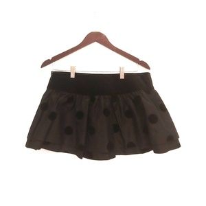 Victoria's secrets pink black polka dot skirt